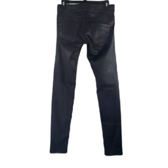 James Jeans Twiggy Slip On Glossed Denim Leggings - Picture 6 of 9